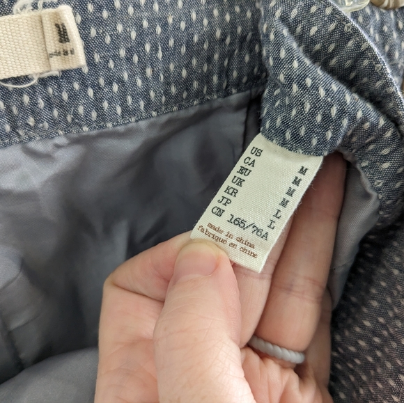 Life in Progress Retro Sailor Style Button Up Shorts - Picture 5 of 7